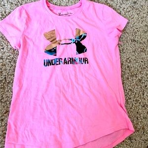 Pink Under Armor Top